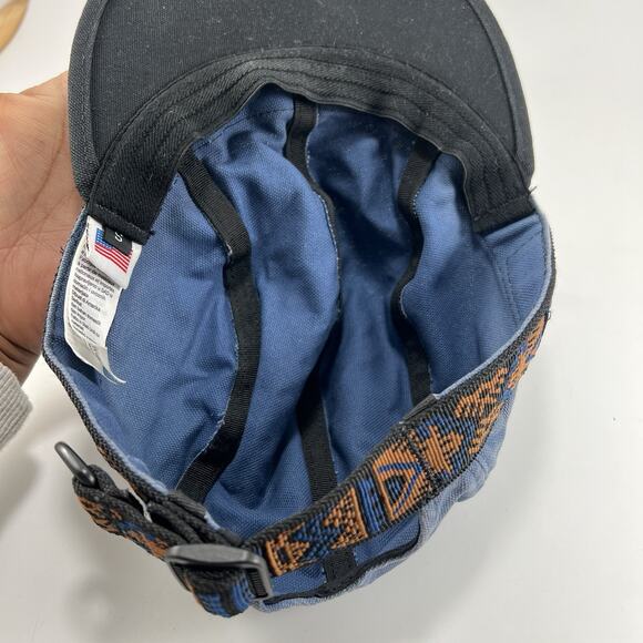 KAVU Organic Cotton Strap Cap Hat Navy Blue Size Small Blue, Perfect Fade - Picture 8 of 8